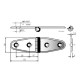 HINGES - 106X28X2 MM - S441134X - Sumar 